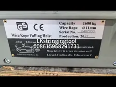 32kn Tirfor Cable Puller Winch Overhead Line Stringing Tools