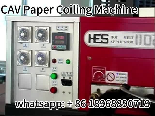 70mm - 120mm Width Oil Filter Making Machine CAV Paper Coiling Machine