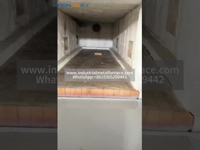 16*6*6m 60 Tons Gas-Fired Bogie Hearth Furnace with Low-NOx Combustion for Heat Treatment