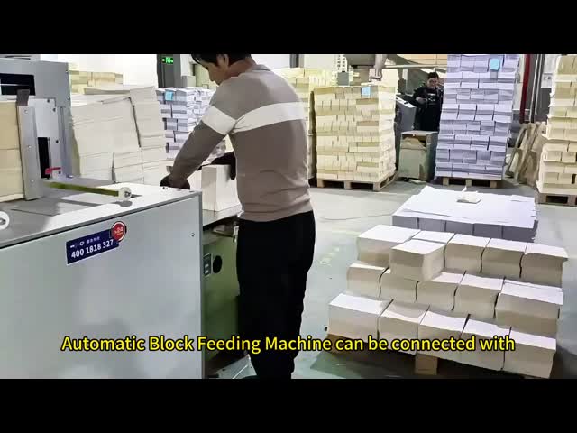 HX100 Automatic Book Block Feeding Machine Book Feeding Automatic