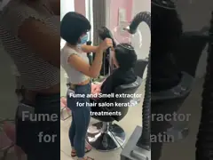 Extracteur de fumée de laboratoire FES350 avec écran LCD | Unité de contrôle des fumées chimiques à faible bruit video