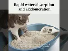 100% Eco-Friendly Tofu and Bentonite Mixed Cat Litter Odor Control and Easy Clean