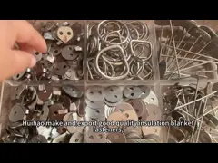 Metal Insulation Fasteners , Stainless Steel Lacing Anchors 2.5