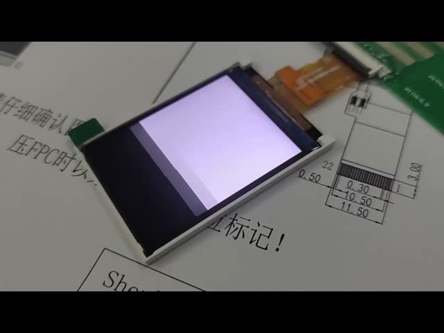 2 Inch 240x320 TFT LCD IPS Display ST7789 22pin FPC With MCU Interface