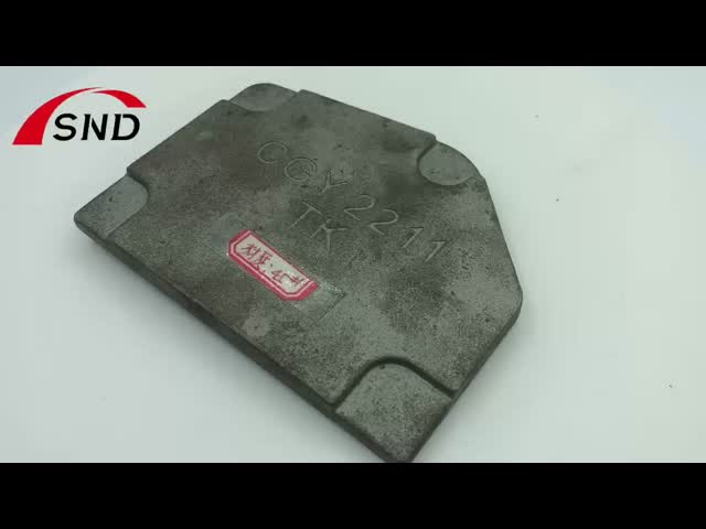 工業用部品のための精密加工鋼鋳物