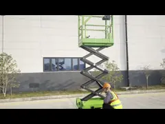 10m Working Height Hydraulic Self Propelled Scissor Lift with Extension Platform