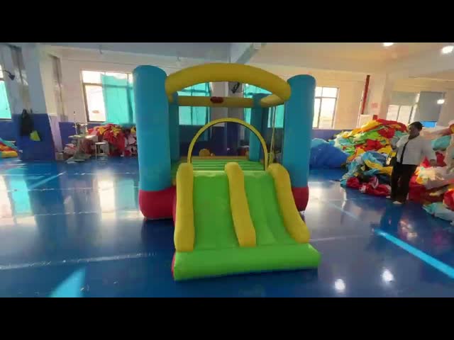 Polyester Oxford Inflatable Colorful Slide For Children Play And Exercise Indoors And Outdoors