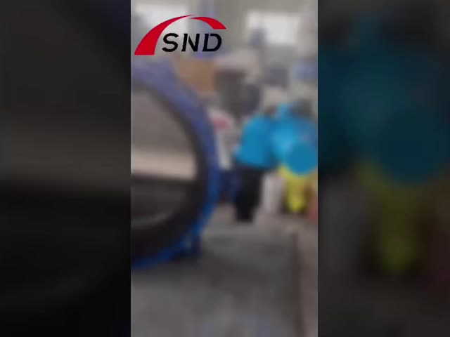 Metal Sealed Large Diameter Cast Steel Valve Carbon Steel Butterfly Valve