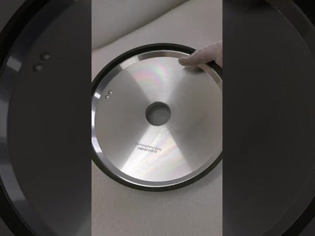 12A2 250*34*42 塗装幅 6mm 樹脂結合 CBN 磨き車