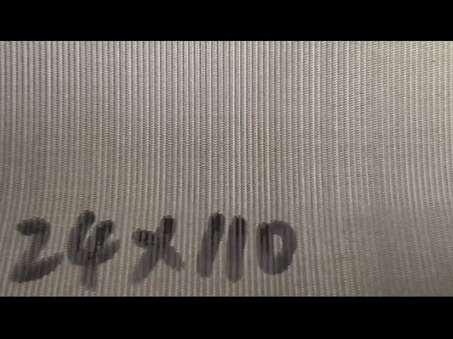 24x110網SS304のステンレス鋼の金網0.35mmx0.25mm