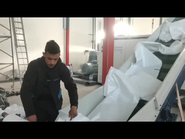 Single Screw Plastic Pelletizing Recycling Machine 75 KW For Precise And Consistent Production