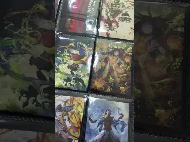 ホログラフィック Mtg アニメカードホルダー カード カスタム 保護カバー マット ユギオカードホルダー