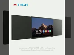 همکاری 65 اینچی ساده با پشتیبانی چند کاربر صفحه سفید هوشمند دیجیتال و رابط USB2.0/3.0