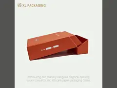 Specially Designed Diagonal Opening Paper Packaging Boxes Luxury Cosmetics Skin Care Face Cream Boxes