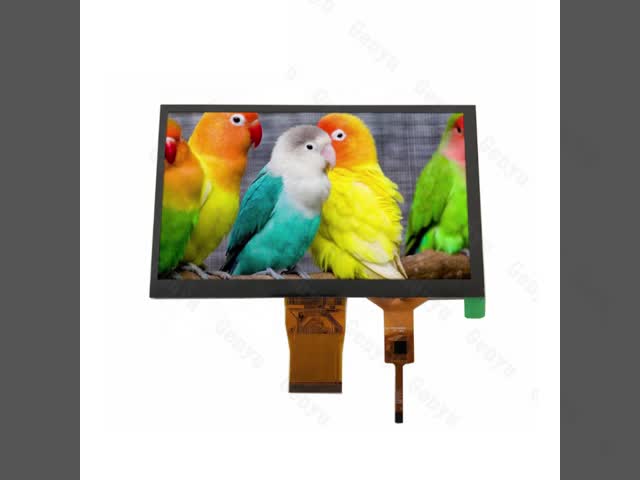 7 Inch TFT LCD Touch Screen 800x480 50pin RGB Interface Socket Type