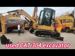 Excavadora modelo CAT 304CR 2020 com peças e custo mais barato feita nos Estados Unidos video