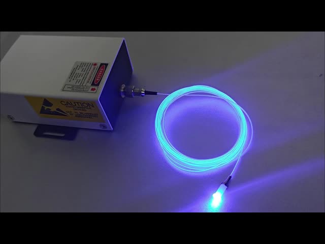 カップルされたファイバーレーザーモジュール 多色Bluetooth RGBレーザーダイオードモジュール