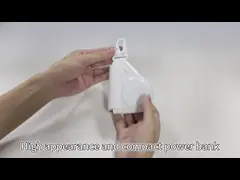 Akıllı Telefon USB Aygıtları için Mikro USB veya C Tipi Portatif Güç Bankası MP4