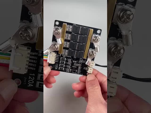 Enerkey 3S BMS 12V 120A リチウムイオンライフPo4 リチウム電池保護板 バランス 高電流 自動車起動 BMS