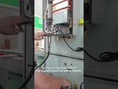 Tankless Oxygen Free Copper Indoor Gas Water Heater With Flame Failure Overheat Protection