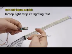 9.6V LED ব্যাকলাইট স্ট্রিপ ল্যাপটপ LED স্ট্রিপ 10.4 ইঞ্চি - 19 ইঞ্চি সামঞ্জস্যযোগ্য উজ্জ্বলতা