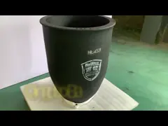 Durable Graphite Silver Casting Crucible Acids And Alkalis Resistant