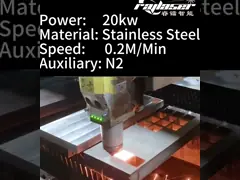 3000 Watt Fiber Laser Cutting Machine For Stainless Steel Metal