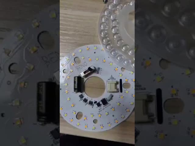 Dia125mm 4.9inch 24W LED 天井ファンライト リトロフィットキット 天井ライト交換キット 5CCT 3000K 3500K 4000K 5000K 6000K 調整可能 12W 18W 24W スイッチ, 2800LM 120V ETL 2 4ワット