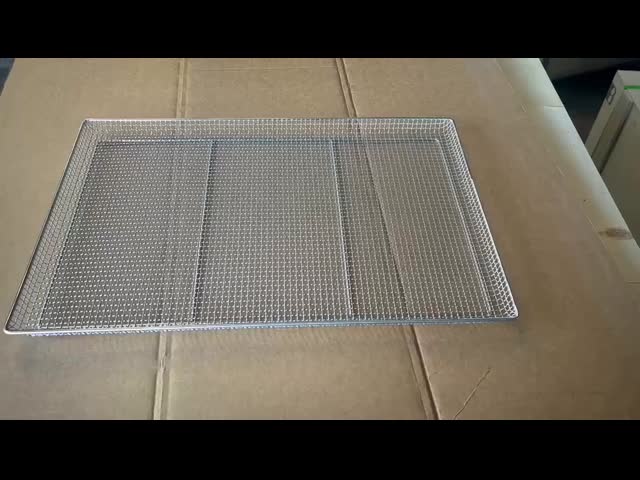 Food Grade Stainless Steel 304 316 Metal Perforated Punching Tray Customized