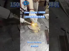 Портативный портативный мини-алюминиевый сварочный аппарат лазерного волокна