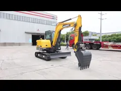 Yanmar Mini Excavator ZG065S Ergonomic Design With Spacious Driving Space