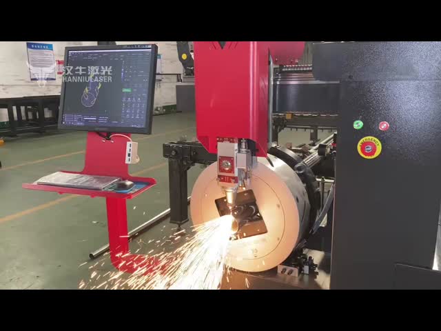 1000Wレーザーパイプ切断機 メタルチューブレーザー切断機