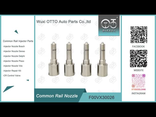 F00VX30026 / F00 VX 30026 Bosch Piezo Nozzle para injetores 0445116001/ 0986435363