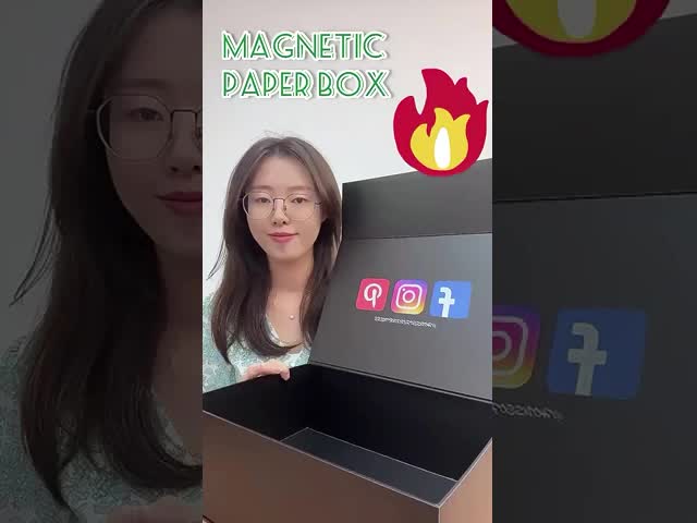 スリムなデザイン ファッション服のための再利用可能な折りたたみ可能な磁気箱
