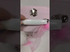 Embalagem de Biscoito de Perfumes de Papel Reciclável em Papel Redondo Caixa de Maleta de Papel Casca Com Mão de Metal