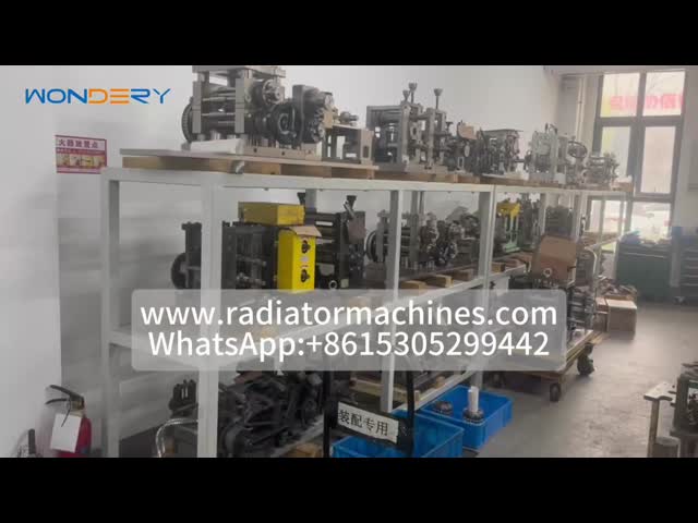 Fully Automatic Copper Fin Making Machine With Filtered And Dried Compressed Air