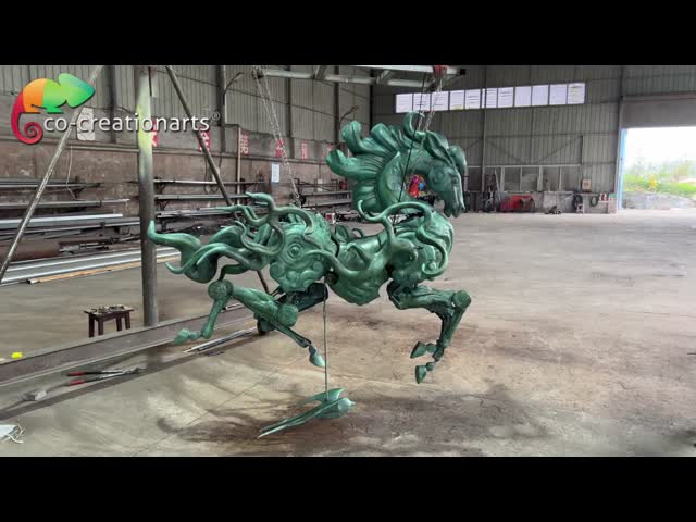 オーダーメイド 機械馬 博物館装飾 ショッピングセンター