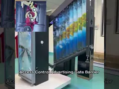 Portone ad alta velocità del portone di oscillazione del supermercato del controllo di accesso IP54 130W