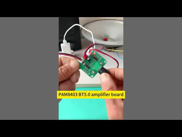 CA-8403B 2*3W Bluetooth 5.0 Estéreo Mini Placa Amplificador Digital PAM8403 Canal Duplo Classe D DC5V AMP