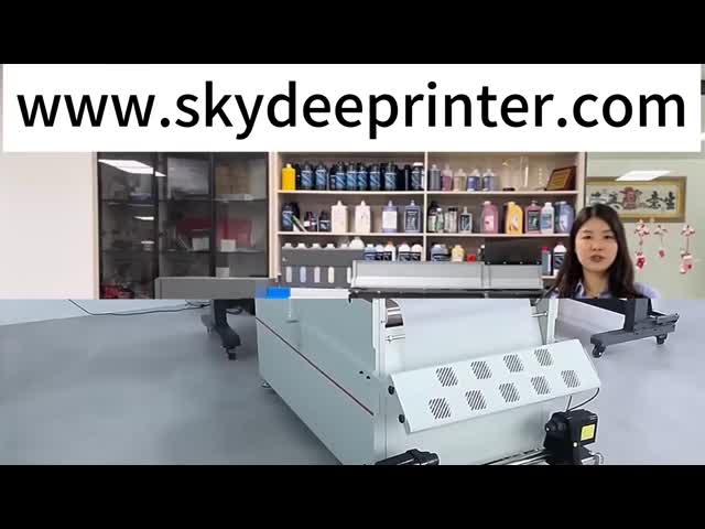 5 Color Automatic Capping UV DTF Printer With Pre And Post Media Heaters For UV DTF AB Film