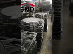 Slanted and Optimized Openings of Cast Iron Gully Grate C250