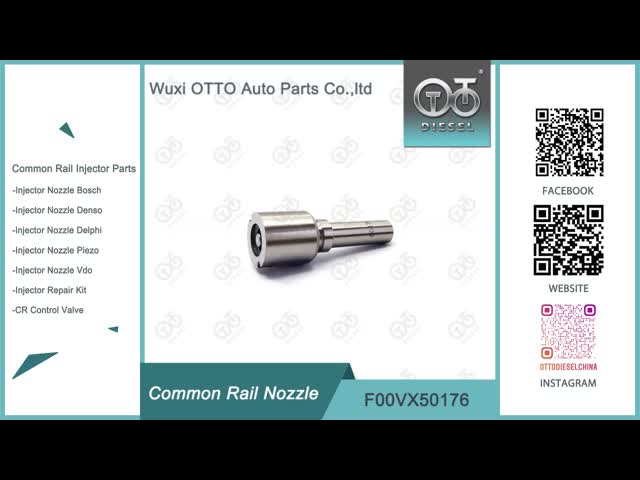 F00VX50176 / F00 VX 50176 Piezo Nozzle For Injectors 0445120298 / 0445120299