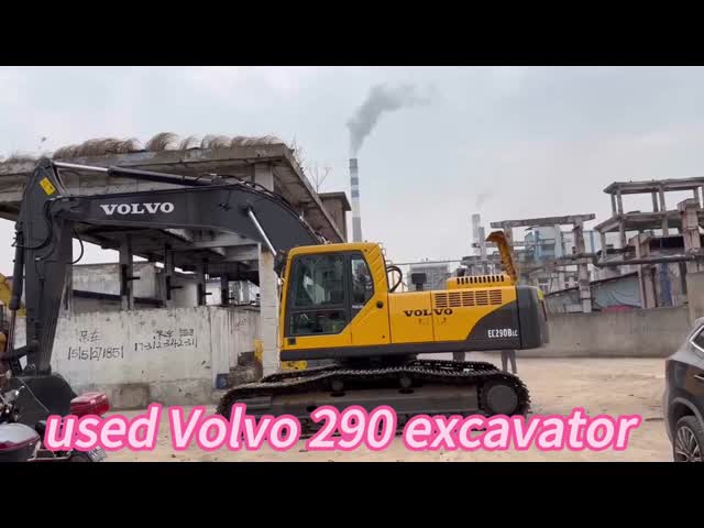 2018年 韓国で使ったボルボ290掘削機 29トンのクローラーチェーン 地球移動機械