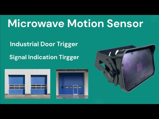 JUTAI RVP42-9BW Two Relay Mircrowave Motion Sensor