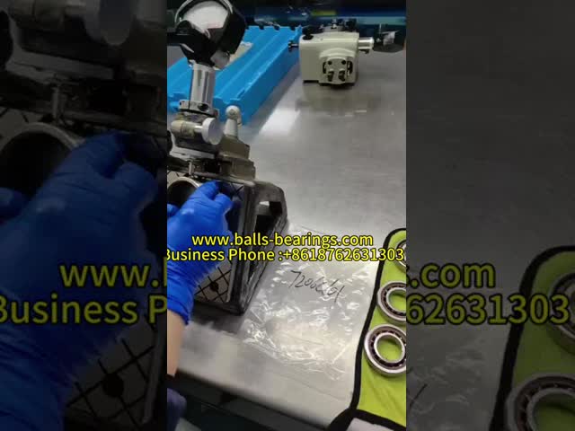 Ceramic Bearing PEFT Cage Long Lifespan Ceramic Ball Bearings for Industrial Machinery