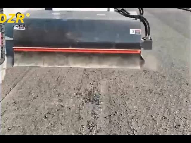 0202 道路掃除機 ブラシ スキッド スターローダー 付属 パワー ブロー 道路掃除機