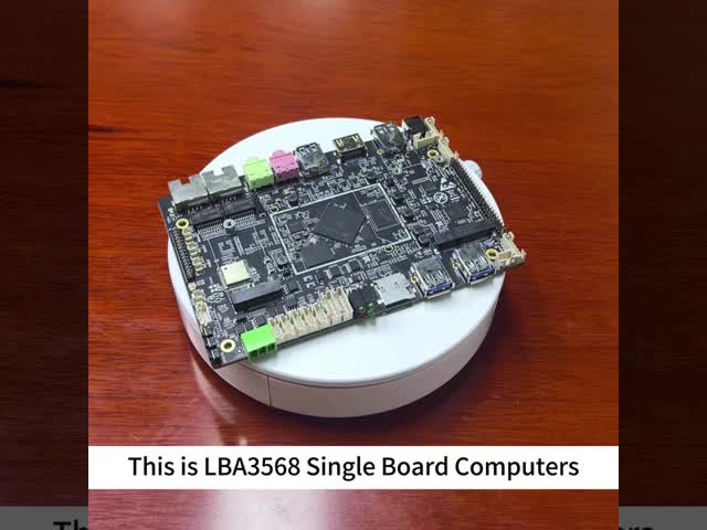 LBA3568 クアッドコア 64bit コルテックス A55 アンドロイド 組み込み SBC シングルボード コンピューター ビルドルート OS