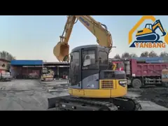Used Komatsu PC78 Excavators Earthwork 7Ton Hydraulic Crawler Machinery