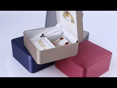 Hanhong Custom Ring Earrings and Necklace Gift Box Set for Travel Jewelry Storage