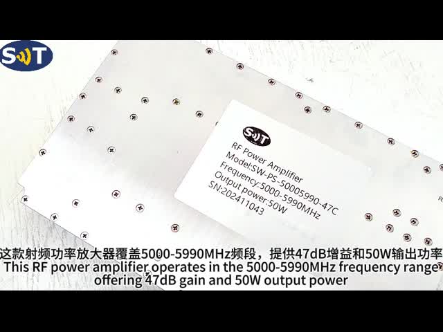 Wi-Fi,5gミリ波,衛星通信のための高性能デバイス 5000-5990MHz RF パワー増幅器